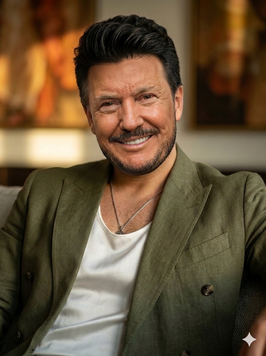 High-end editorial portrait of a mature man 3
