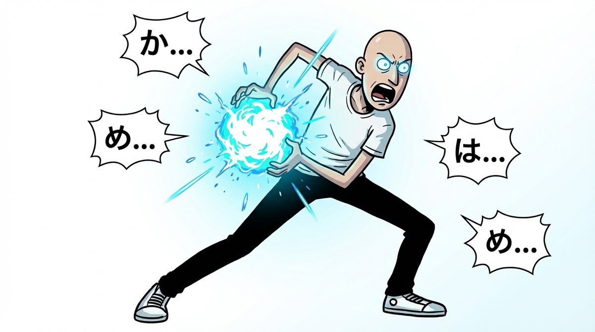 Kamehameha Attack Image Generation (Technical Prompt) 2