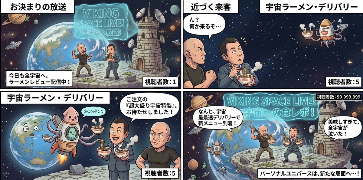 Four-Panel Manga: Personal Universe 1