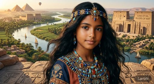 Ancient Egyptian Royal Portrait 2