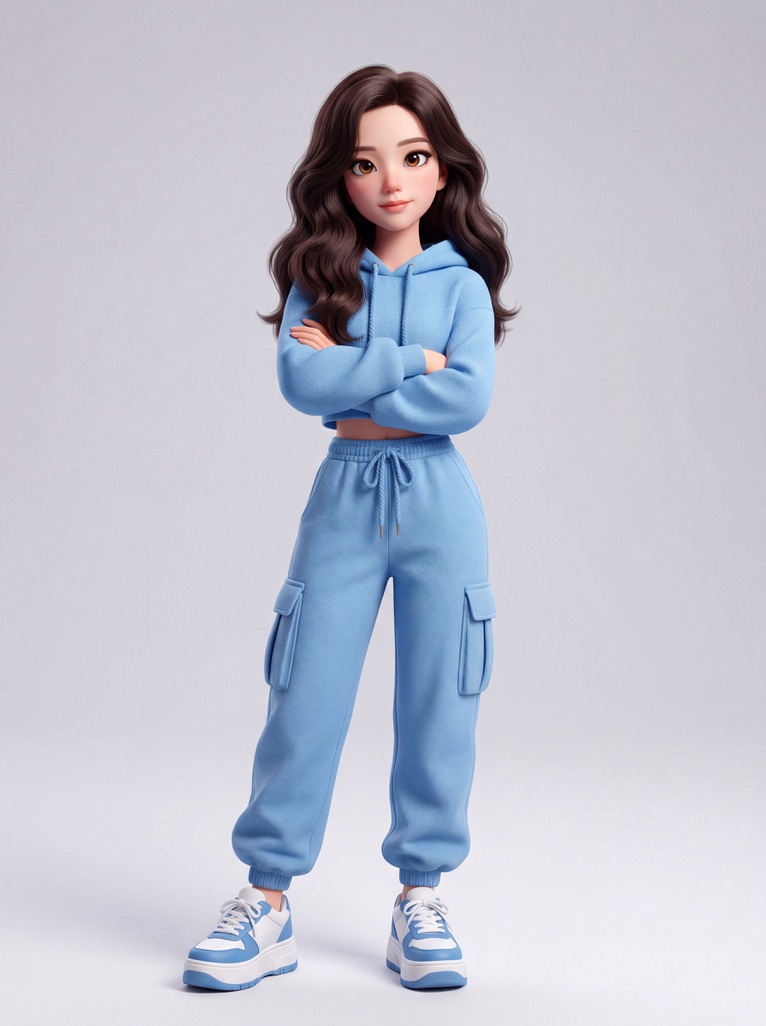 Disney-Pixar Style 3D Animation of Rosé (Blackpink) 4