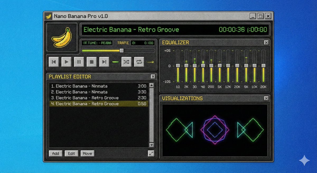 Winamp-style software screenshot prompt 1