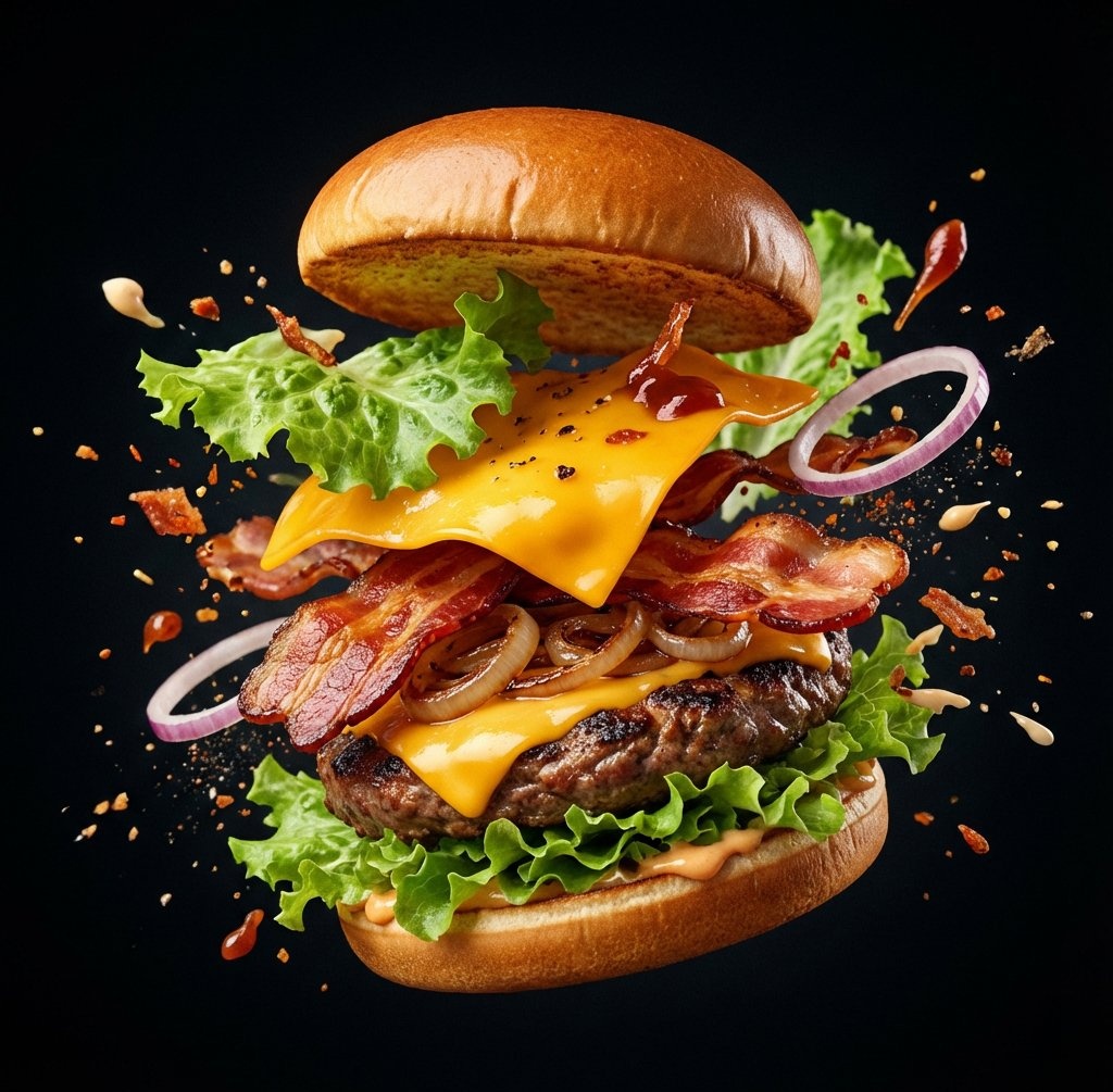 Dynamic Food Product Advertisement Poster (Duplicate) 1
