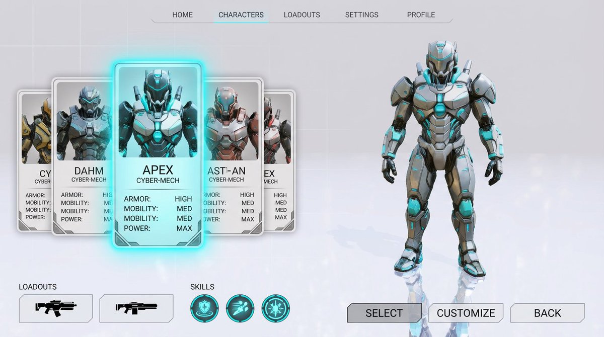 Character Selection Screen Generation 3