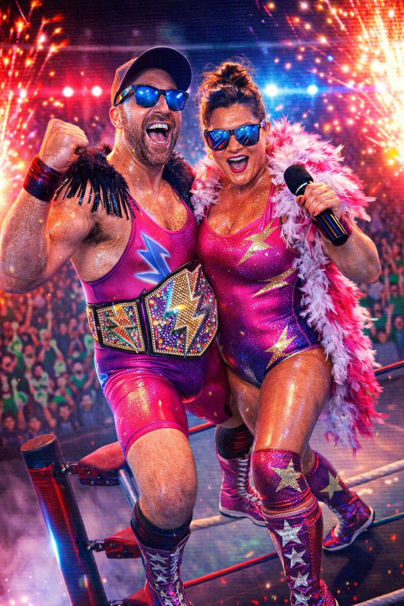 Glitter-Bomb Pro-Wrestling Idol Recasting Prompt 1