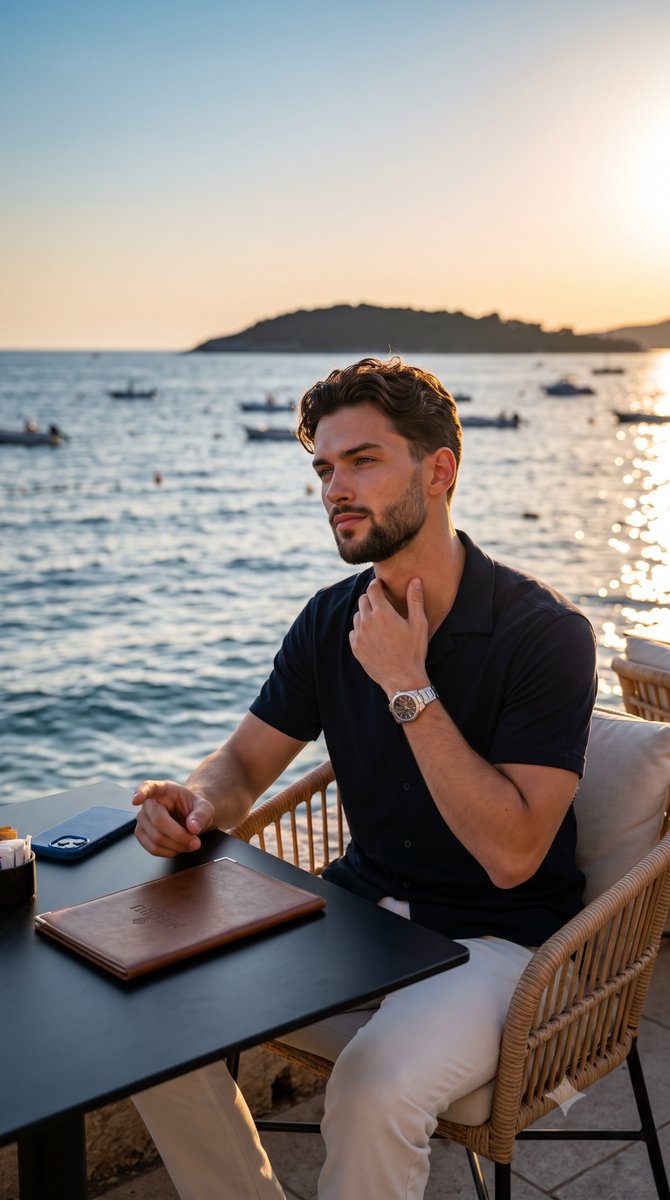 Golden Hour Candid Male Portrait 1