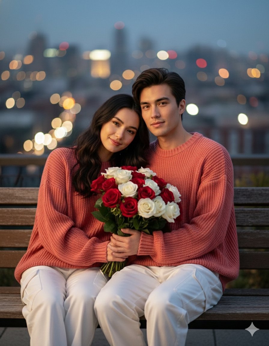 Three Cinematic Couple Photoshoot Prompts 3