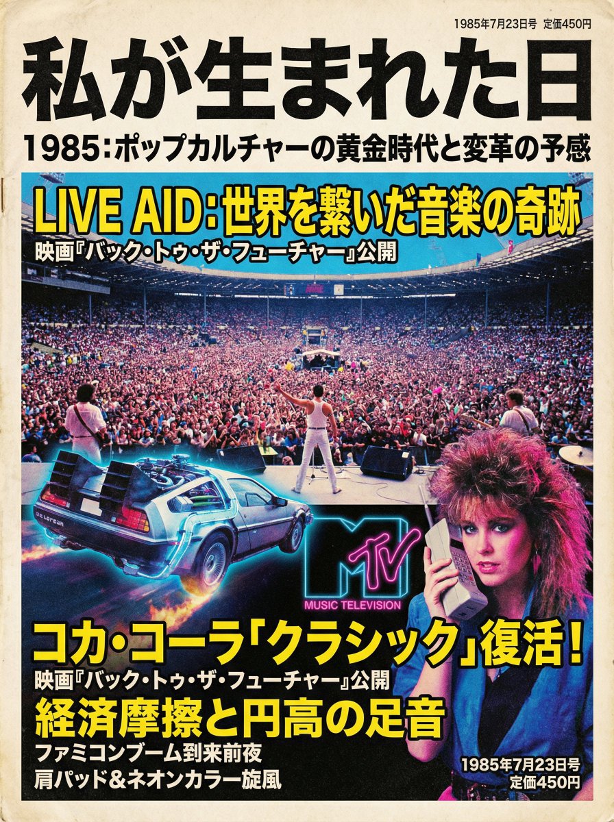 Magazine Cover Generation Based on Birth Date Prompt 4