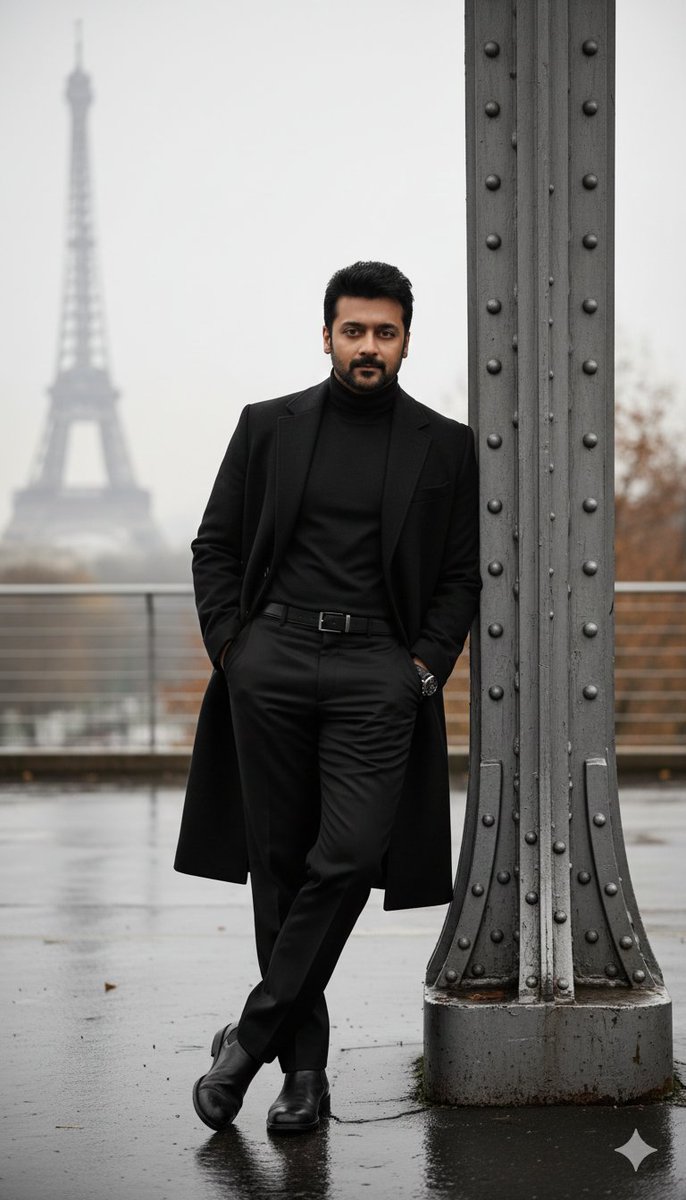 Cinematic Portrait in Rainy Paris 4