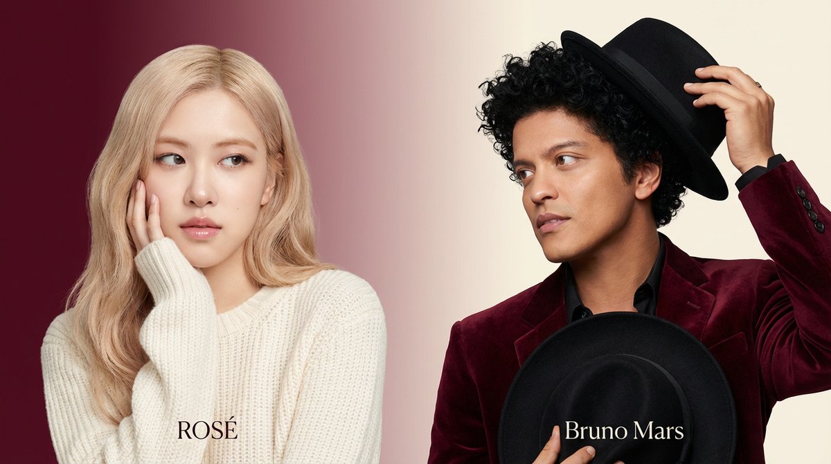 ROSÉ and Bruno Mars Diptych Hero Image 2