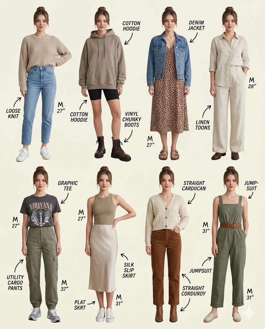 Fashion Editorial Casual Collage 1