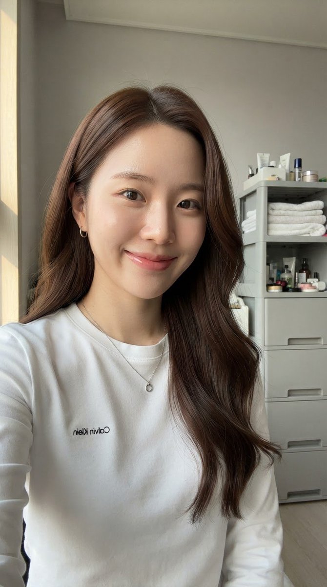 East Asian Woman Casual Selfie 2