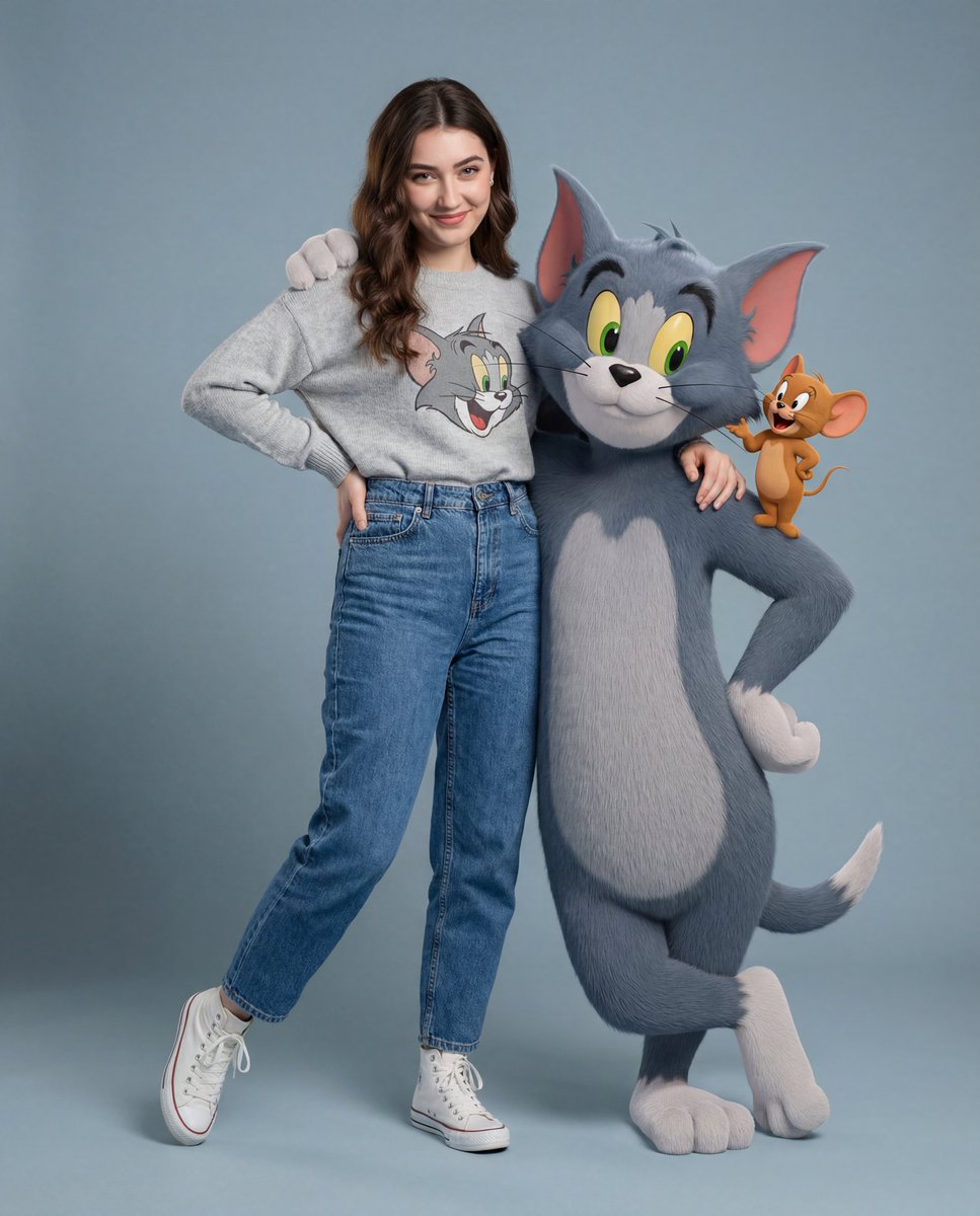 Hyper-realistic Tom & Jerry Fashion Shoot 1