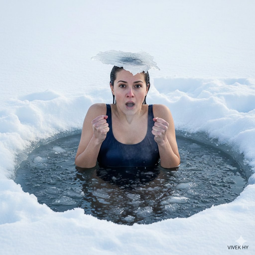 Dramatic Ice Plunge Action Scene (JSON) 1