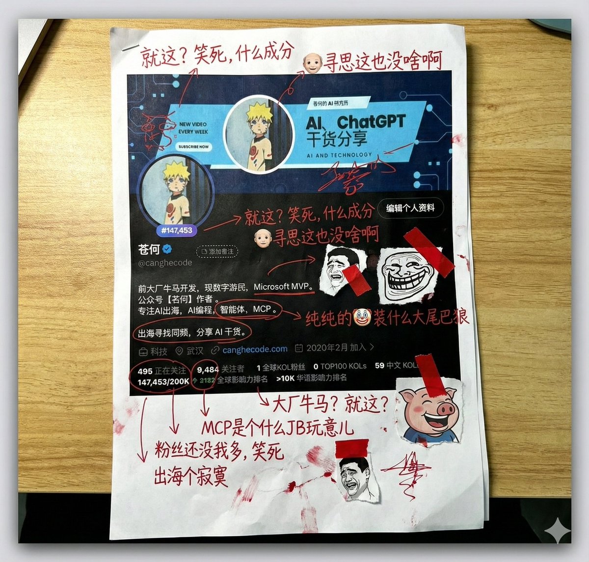 Aggressive Trolling Prompt with Tieba Slang 1