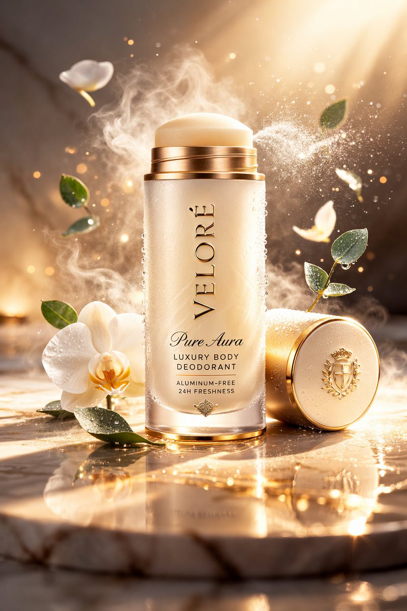 Luxury Deodorant Product Ad Prompt (VELORÉ) 2