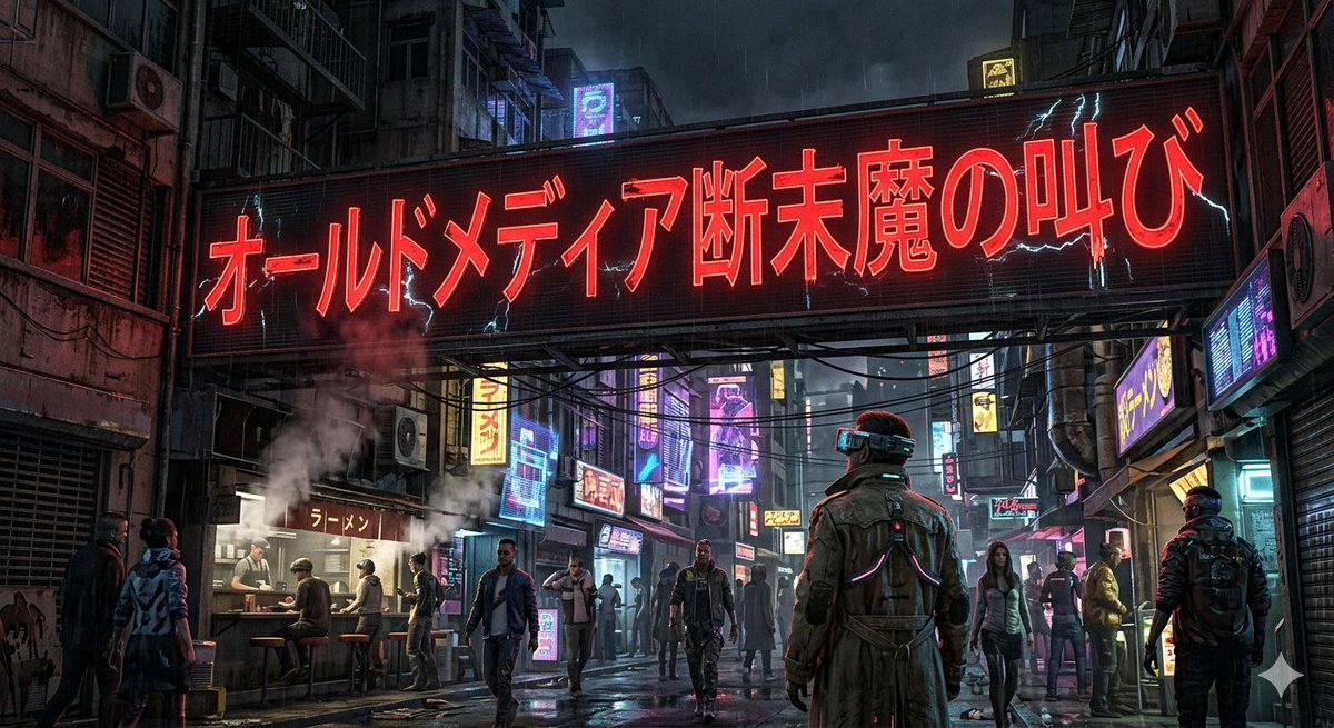 Cyberpunk Old Media Death Cries 1