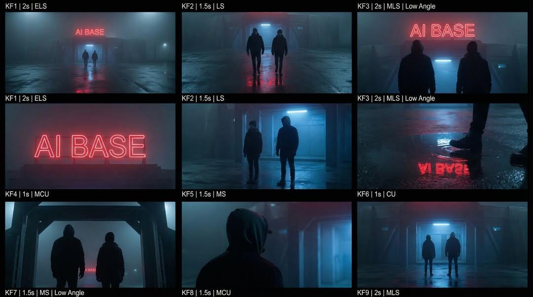 Cinematic Sci-Fi Storyboard Prompt for Nano Banana Pro 1