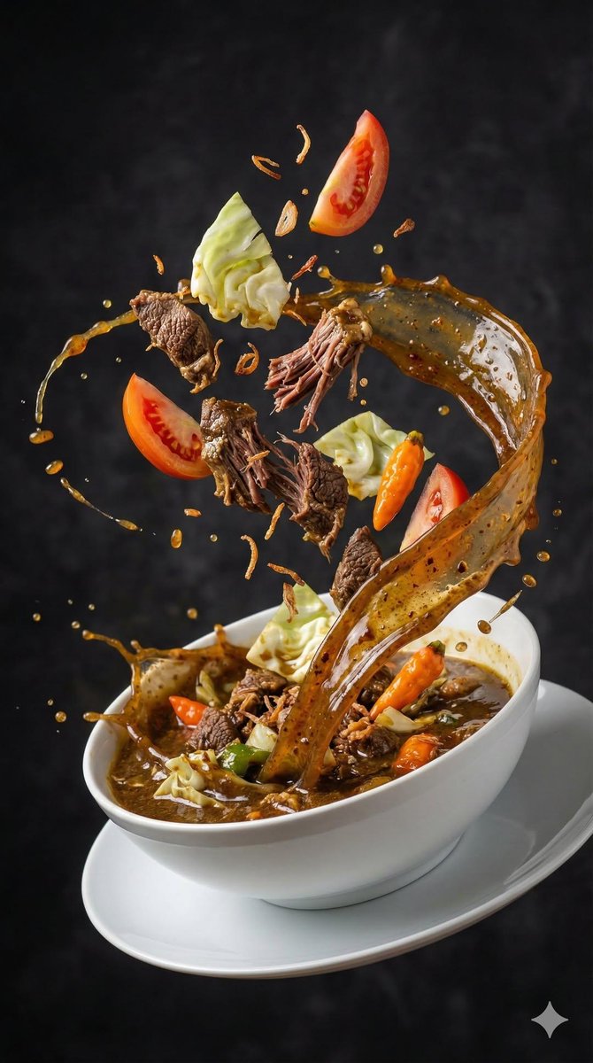 High-Speed Food Photography of Exploding Asian Soup 3