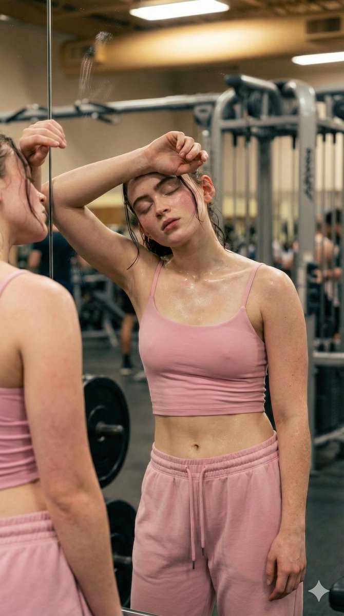 Sadie Sink Post-Workout Exhaustion Photo Series 2