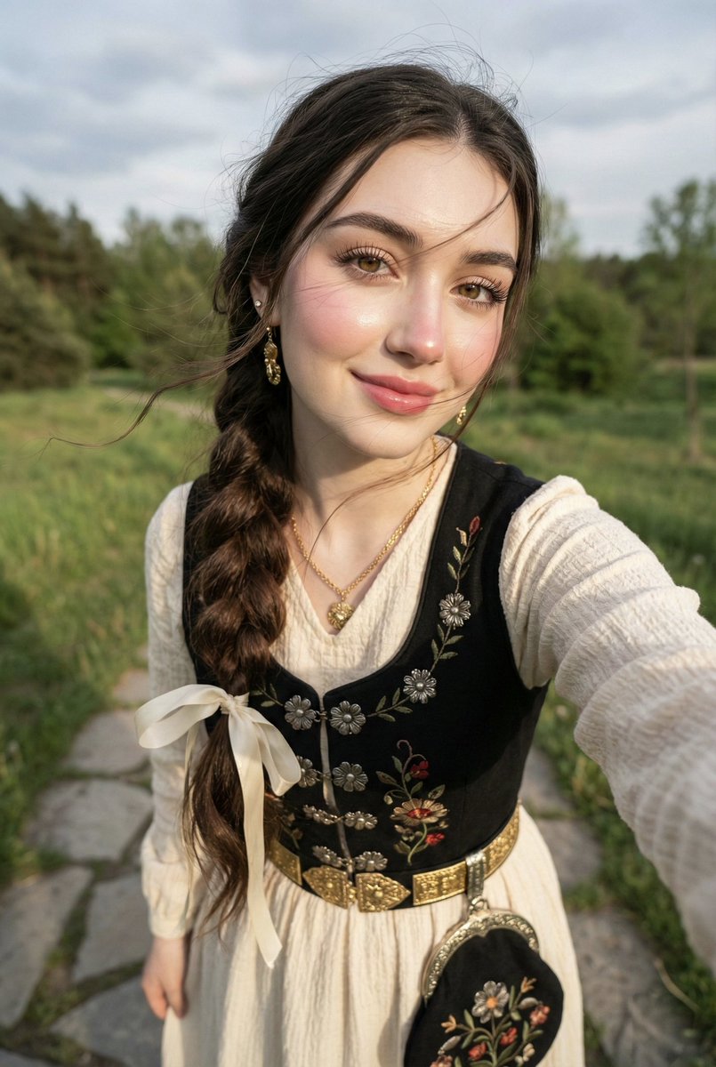 Traditional Attire Portrait with Strict Face Preservation Prompt 1