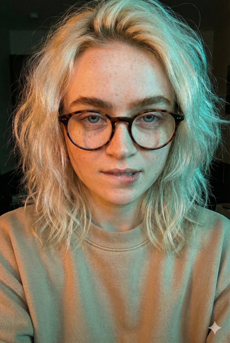 Moody Dual-Tone Selfie Portrait 1