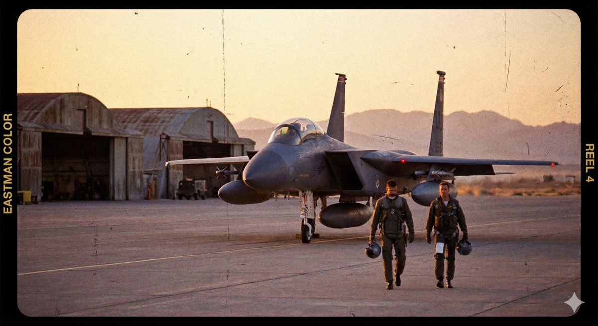 Sloth, Tuna, and F-15E in Eastman Color Style 2