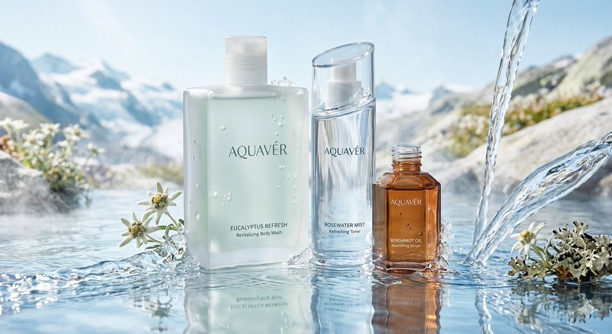 Luxury Skincare Product Photography Prompt 1