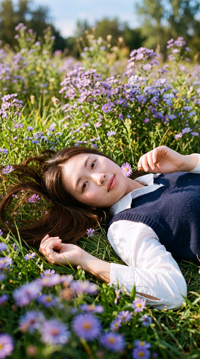 Dreamy Meadow Portrait 2