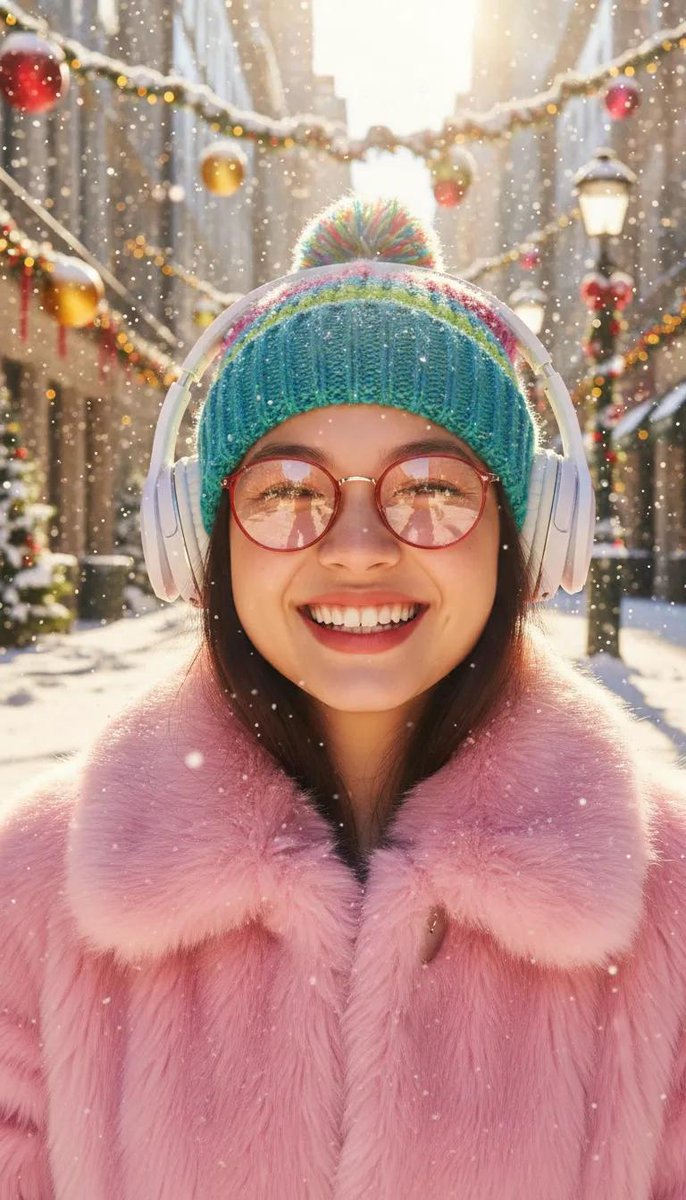Cinematic Holiday Lifestyle Portrait Prompt 1