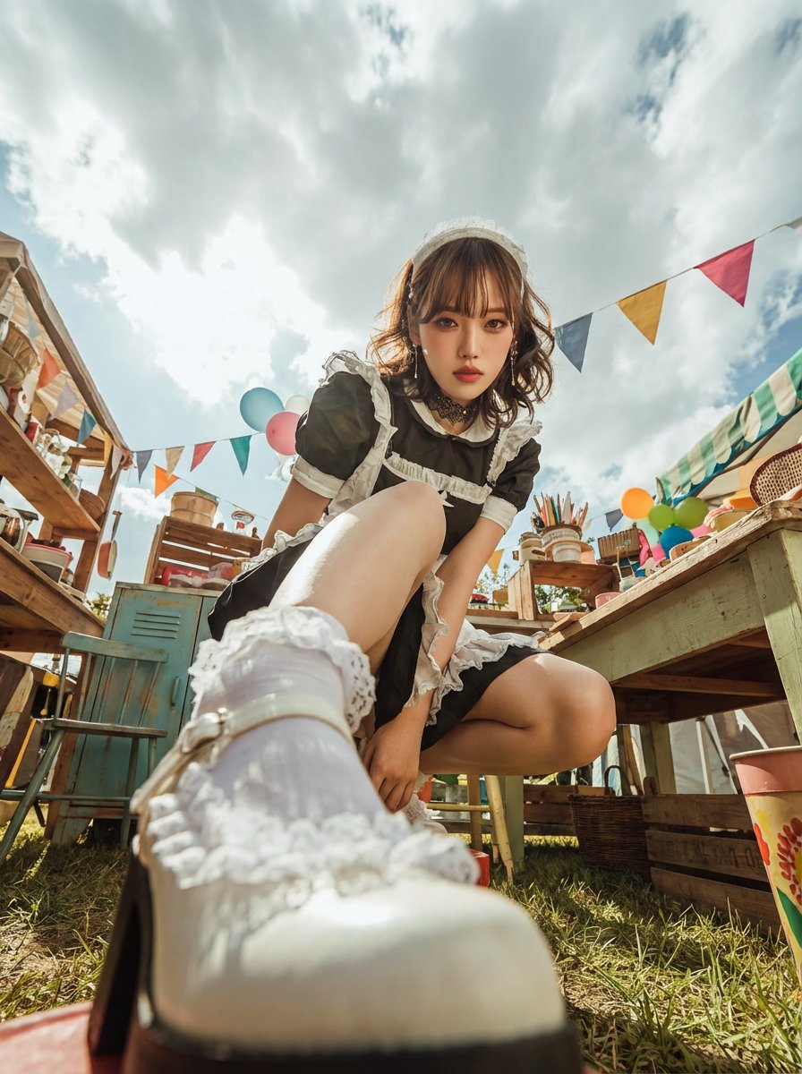 Dramatic Ultra Wide-Angle Photo Transformation Prompt 3