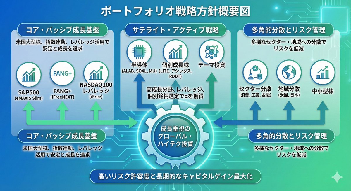 Portfolio strategy overview diagram from attachment 1