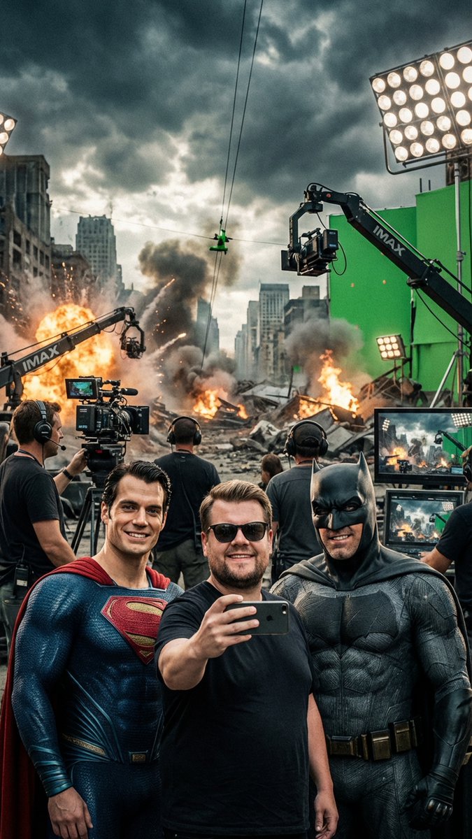 Behind-the-Scenes Selfie Identity Swap Prompt 4