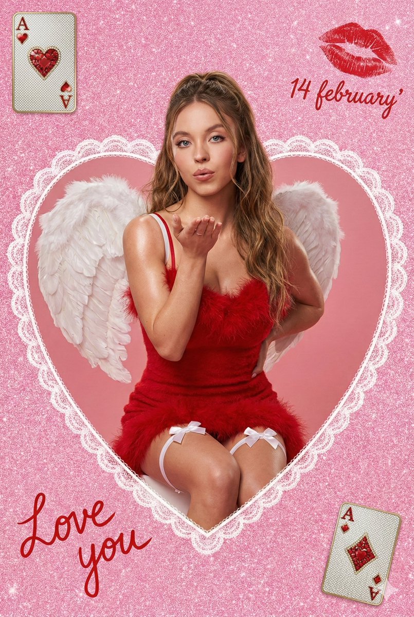 Valentine Angel Heart Glamour Editorial 2