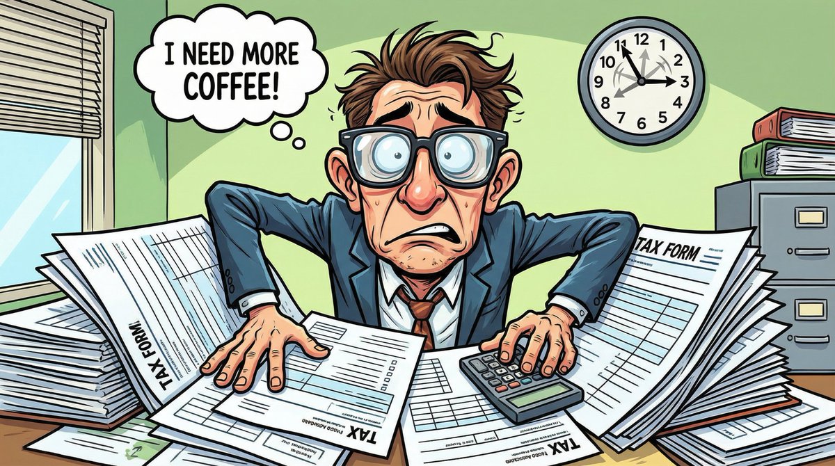 Humorous Caricature of a Professional 1