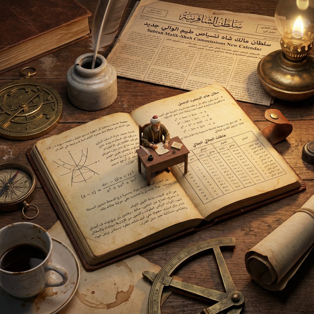 Macro Diorama of a Historical Scientist's Workspace 1
