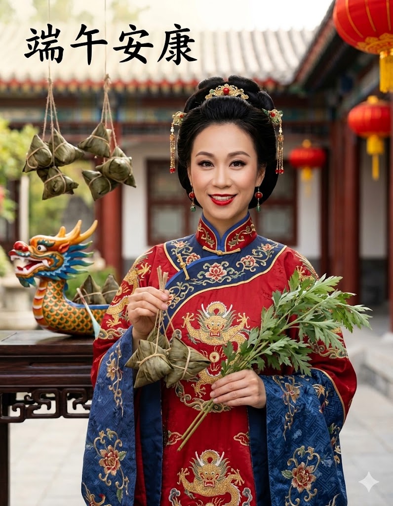 Dragon Boat Festival Portrait Greeting 2