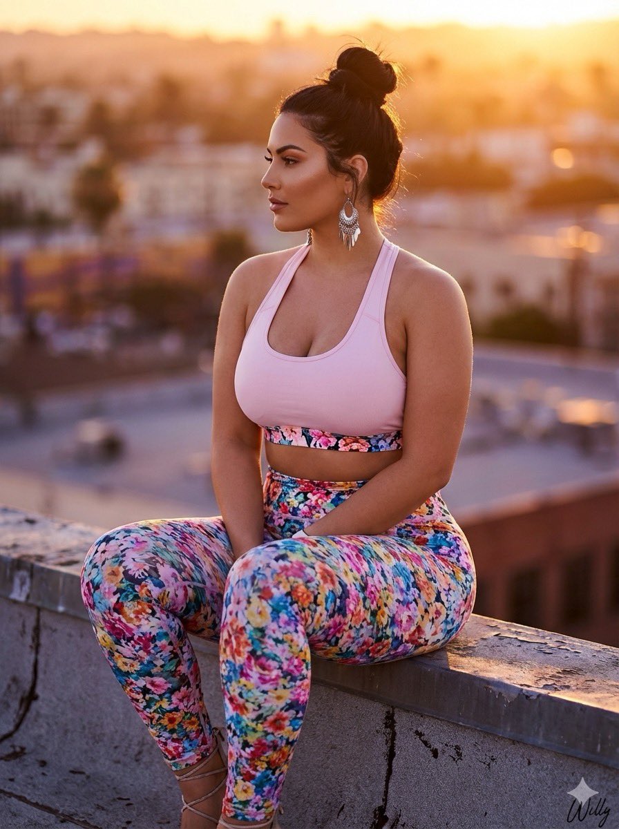 Golden Hour Rooftop Sunset Rest 1