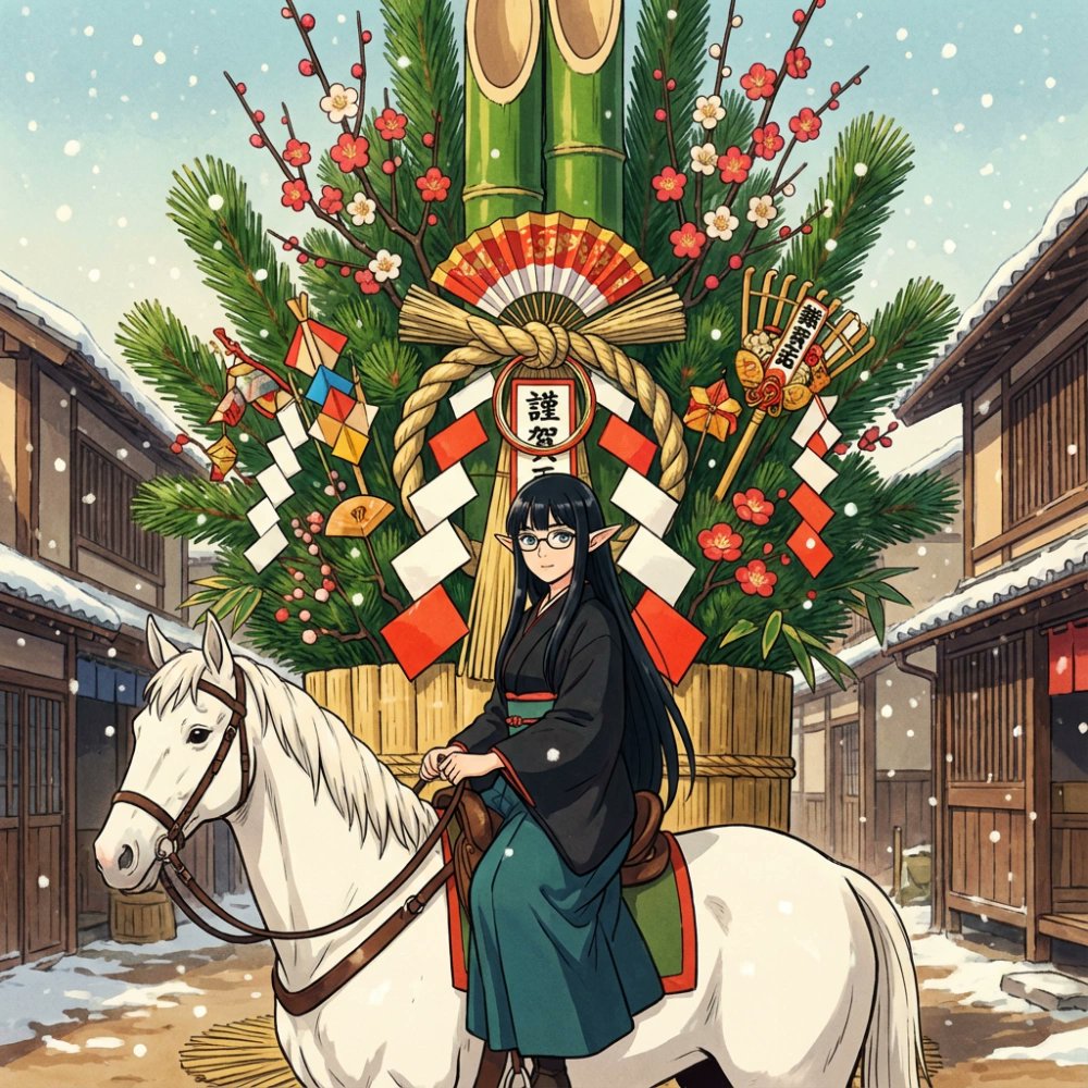 New Year's Postcard Prompt for Nano Banana Pro 1