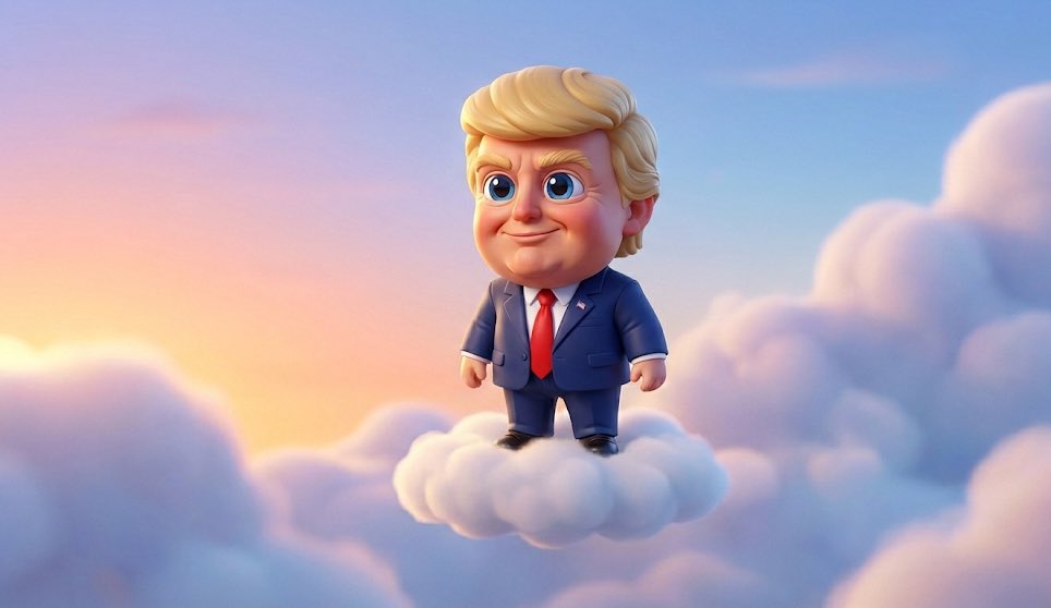 Pixar-Style Celebrity Caricature on Cloud 3