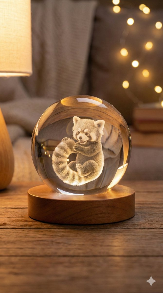 3D Laser-Engraved Crystal Ornament Generator 4