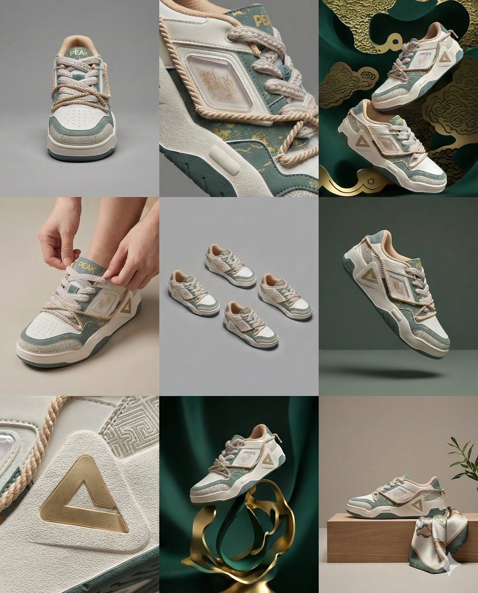 3x3 Visual Storyboard for Product Branding 1