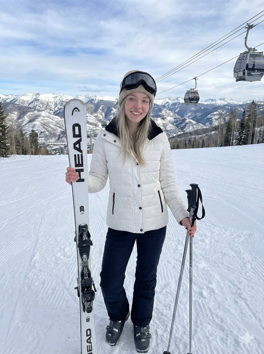 Hyper-realistic Ski Slope Portrait 2