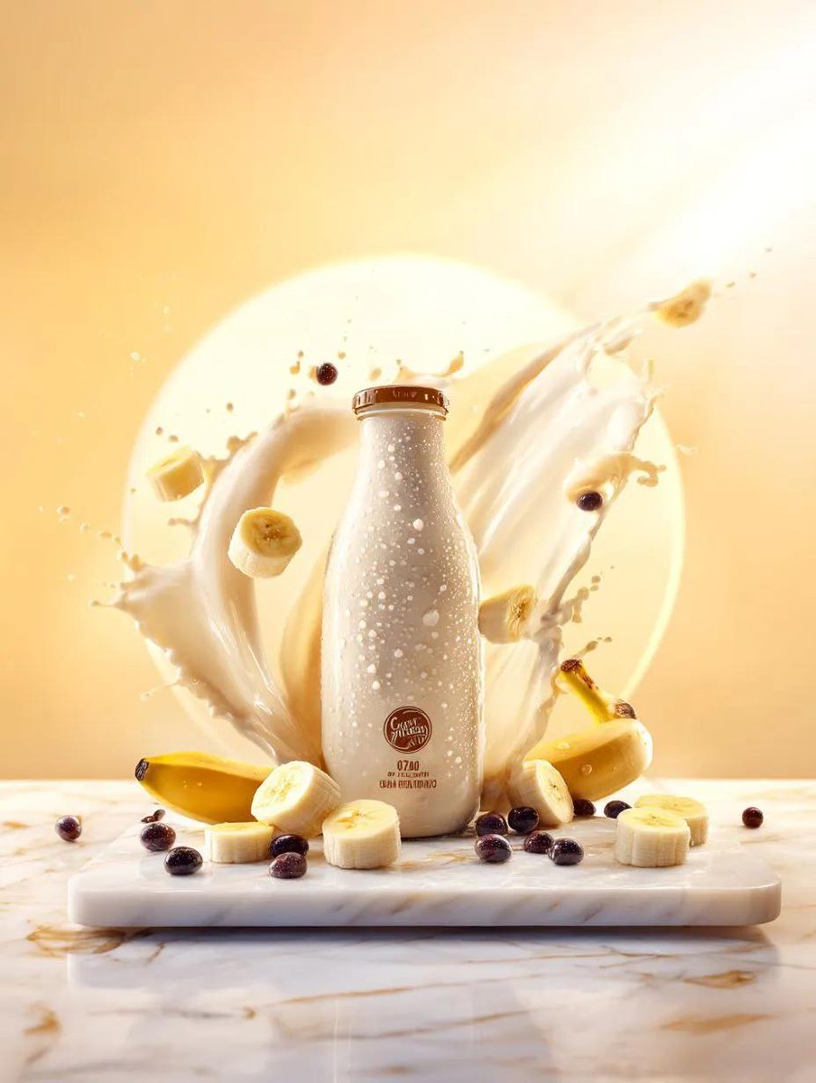 Banana Milk Commercial Ad 4