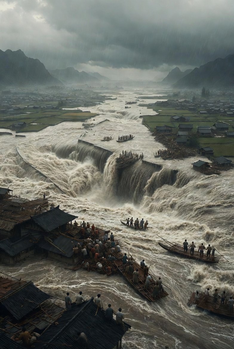 Historical Epic Scene: 1887 Yellow River Flood 2