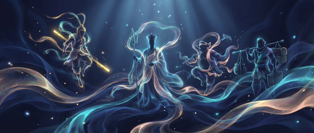 Chinese Fantasy Digital Art Prompt Template 2
