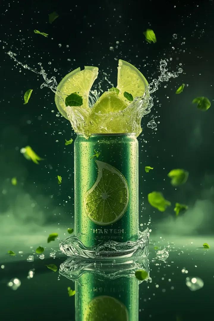 Ultra-Cinematic Beverage Advertising Shot 4