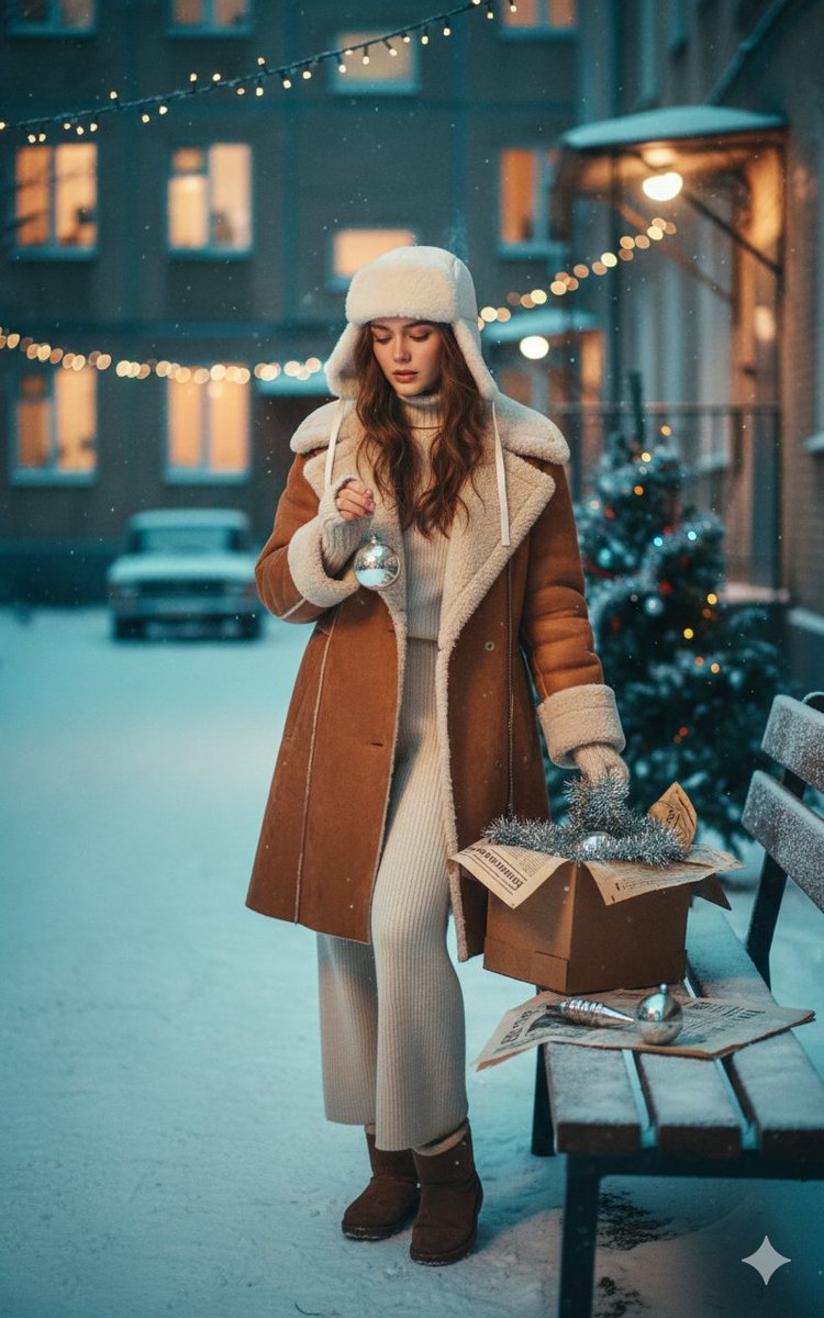 Cinematic Winter Postcard Scene Prompt for Nano Banana Pro 4