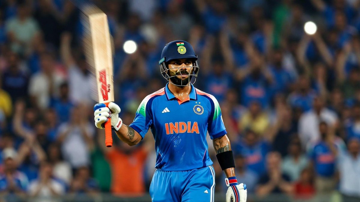 Virat Kohli Nano-Style Cricket Cartoon 4