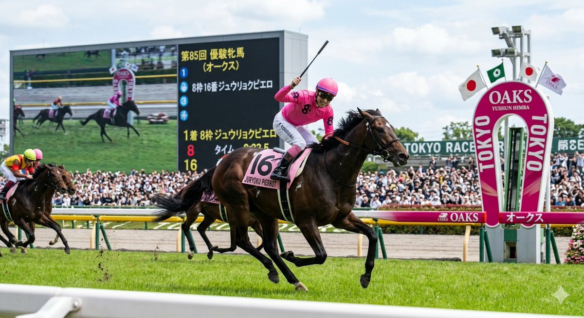 Horse Racing Winner Illustration 1
